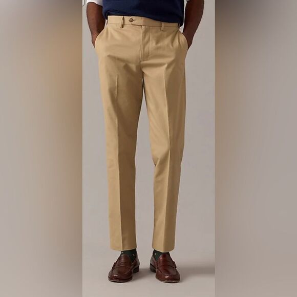 J.Crew Bowery dress pant in stretch chino NWT Size 31x32 - Picture 8 of 9